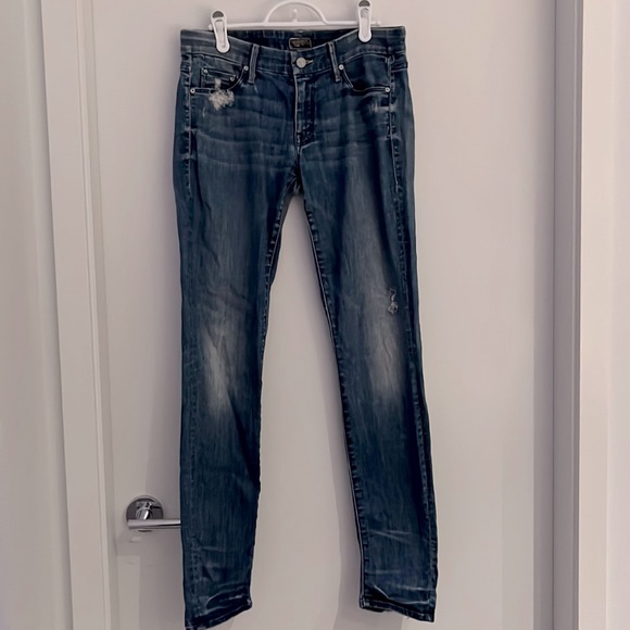 MOTHER THE LOOKER in graffiti girl JEANS - Picture 10 of 10